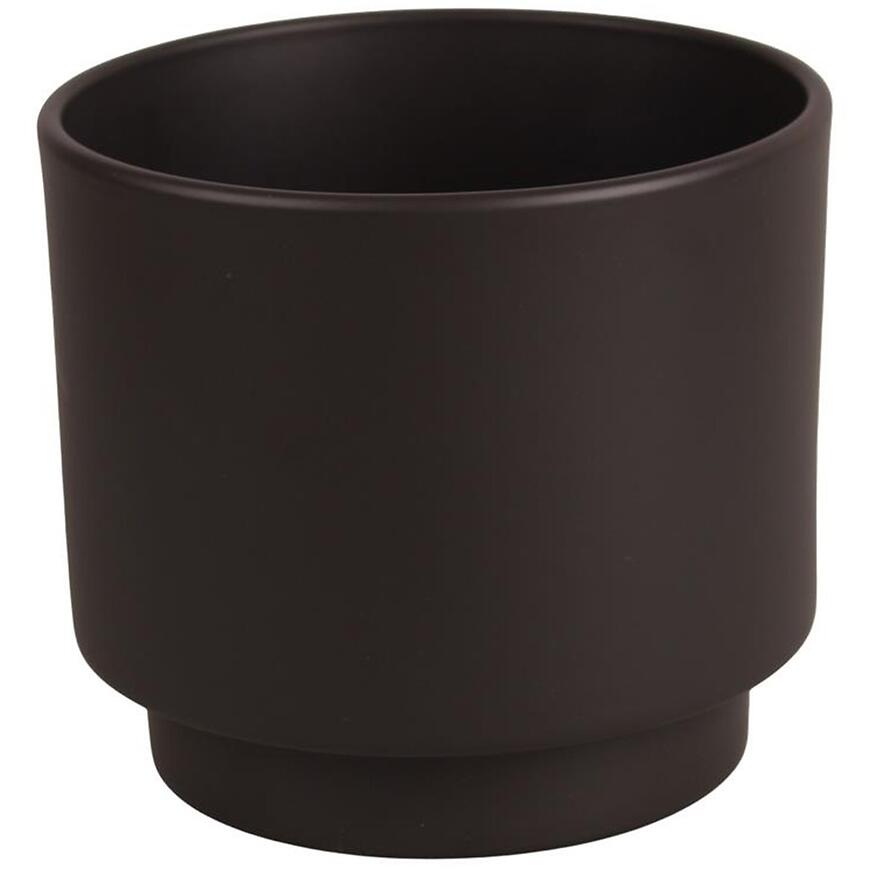 E-shop Obal na kvetináč 930 16 cm antracyt matná