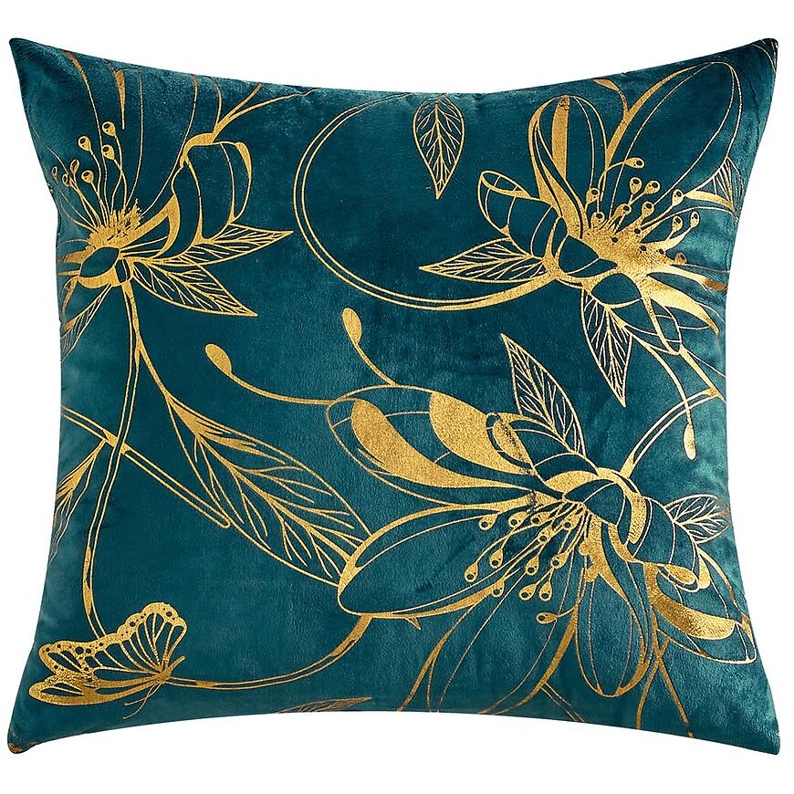 Poťah na vankúš Iness tyrkysový 40x40 cm