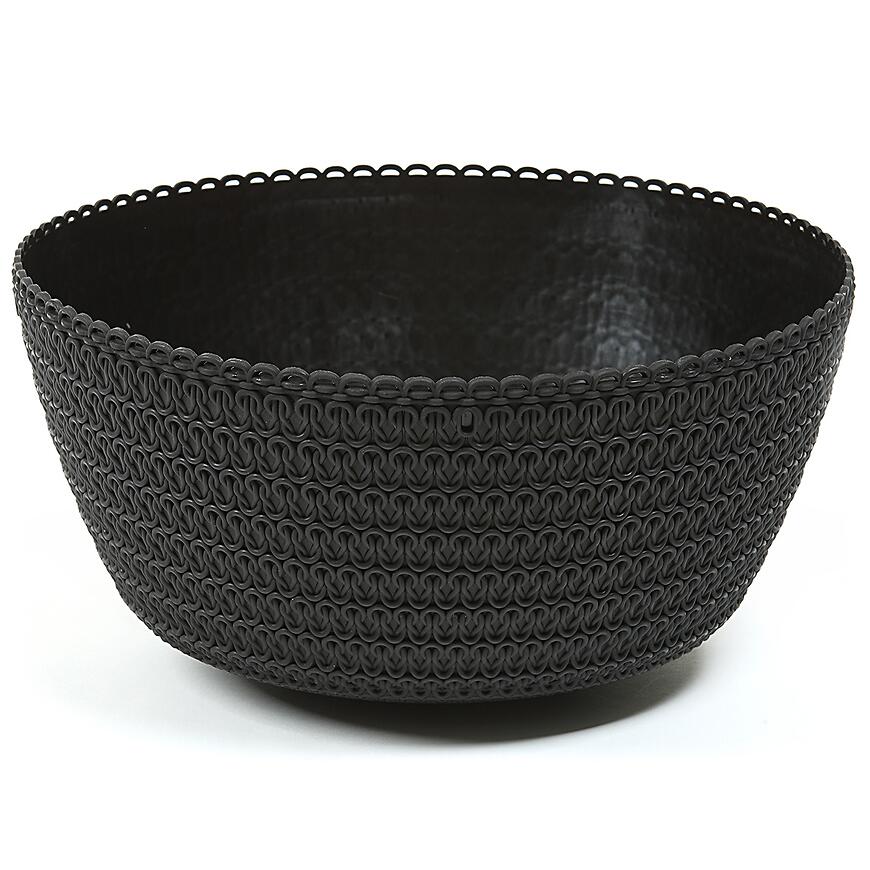 E-shop Kvetináč Jersey 300 Recycled čierna LA786-04