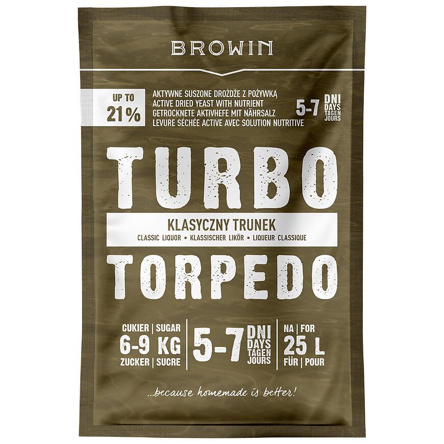 E-shop Liehovarnícke kvasnice turbo torpedo 5-7 dní 21% 100 g
