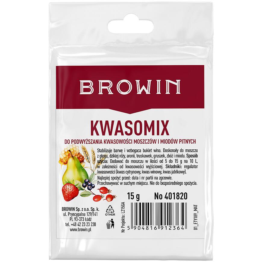 Regulátor kyslosti "kwasomix" - 15g