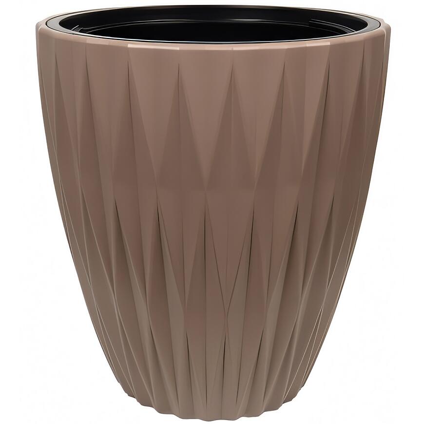 E-shop Kvetináč Caro 30 sivý-béžová 5780-051