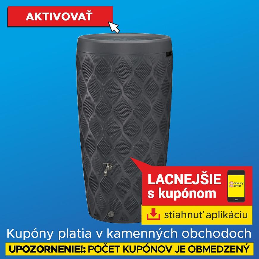 E-shop Zásobník na dažďovú vodu Flow 240L antracit (SK)