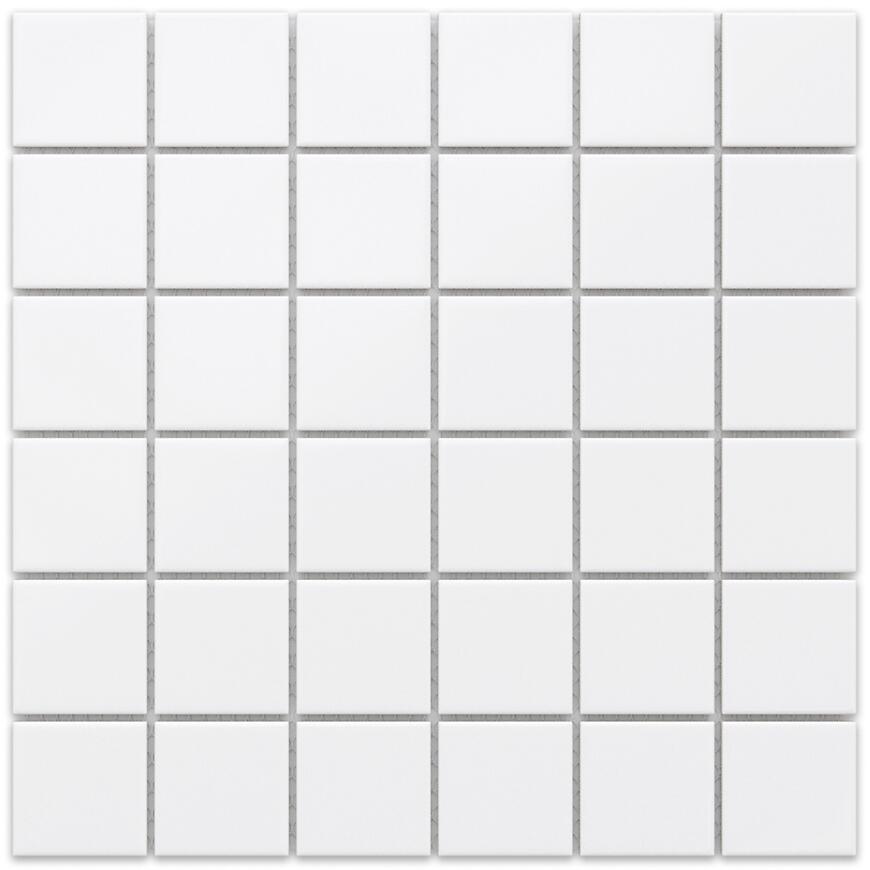 Mozaika Square White Mat 30/30