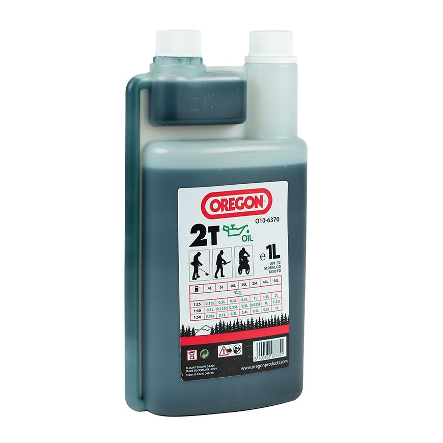 E-shop Olej 2T 010-6370, 1L S odmerkou- zelený