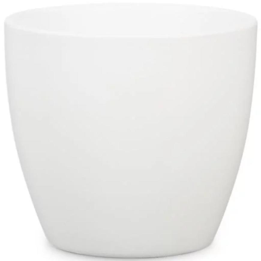 E-shop Keramický obal na kvetináč Scheurich 920, ø25cm, biela