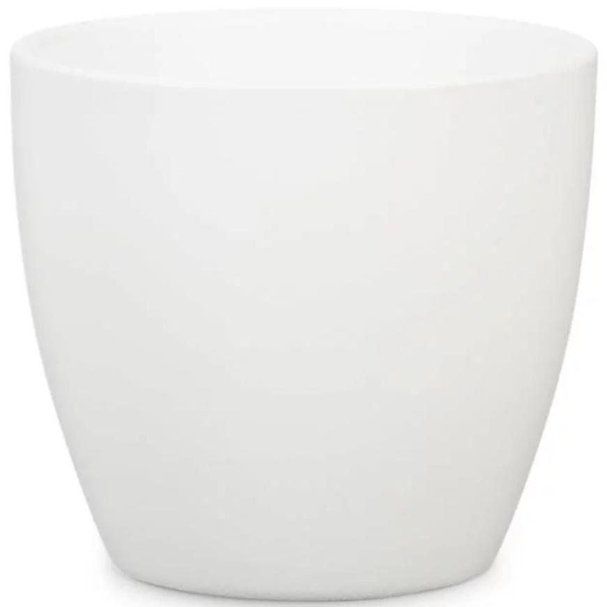 E-shop Keramický obal na kvetináč Scheurich 920, ø33cm, biela