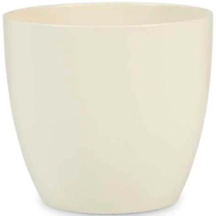 E-shop Keramický obal na kvetináč Scheurich 920, ø22cm, krémová