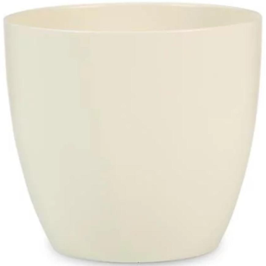 E-shop Keramický obal na kvetináč Scheurich 920, ø19cm, krémová