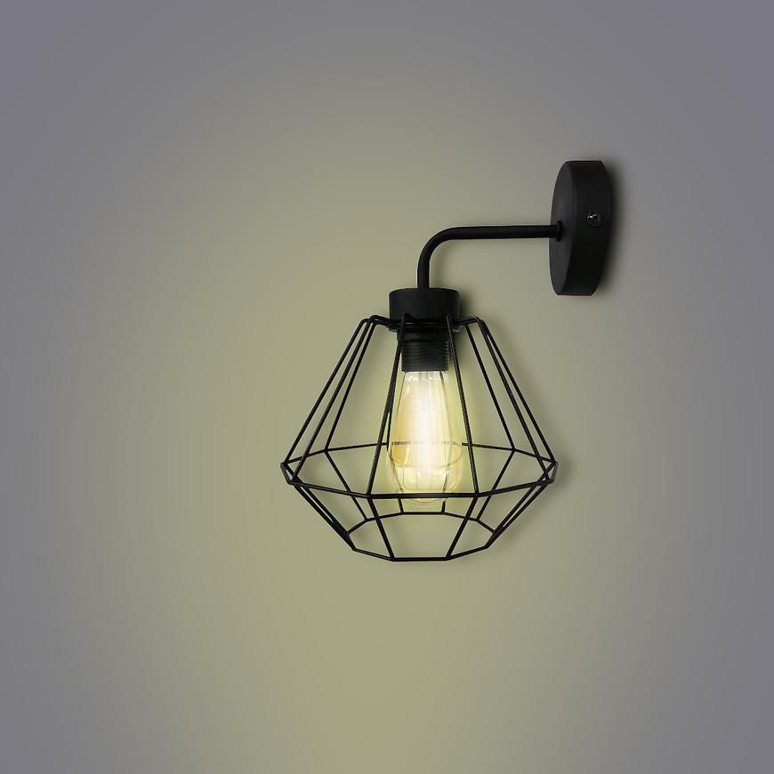 Nástenné svietidlo Diamond Black 2183 K1