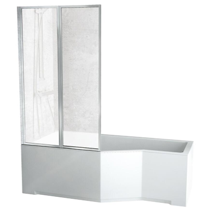Vaňa Integra 150x75  Ľ + vaňová zástena