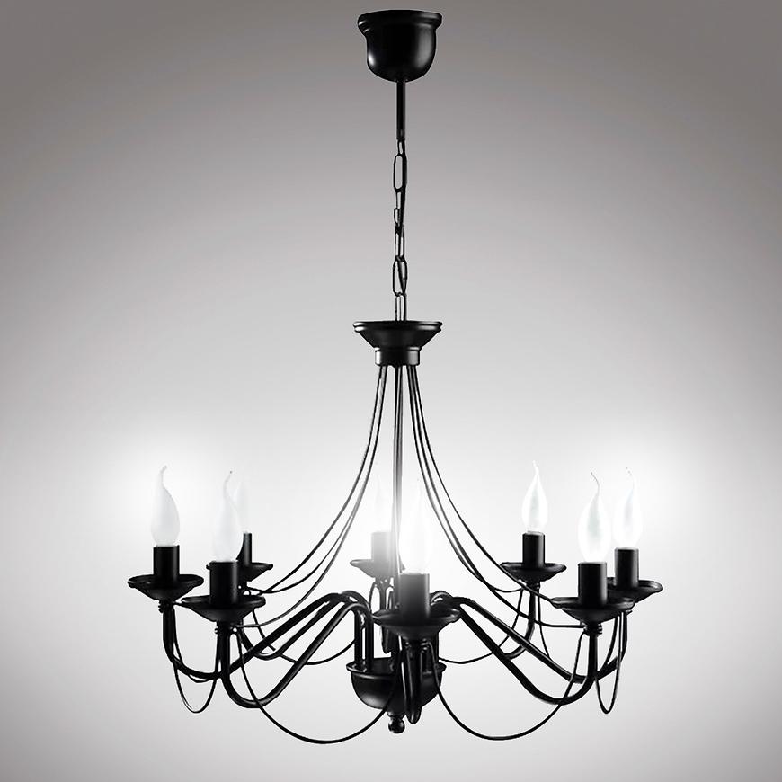 E-shop Lampa 1282 Pavúk Čierna LW8