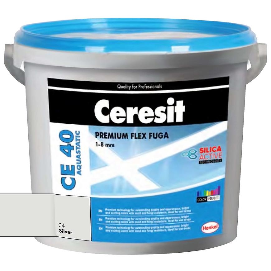 E-shop Ceresit Škárovacia hmota CE40 strieborný 5kg