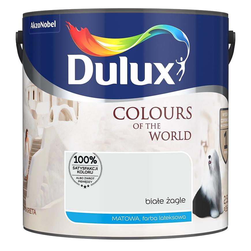E-shop Dulux Colours Of The World Biele Plachty 2,5l