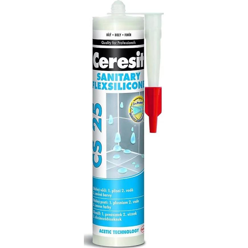 Ceresit Silikón CS25 strieborný 280ml