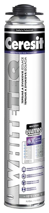 Ceresit WHITE TEQ unikátna pištoľová pena 750 ml