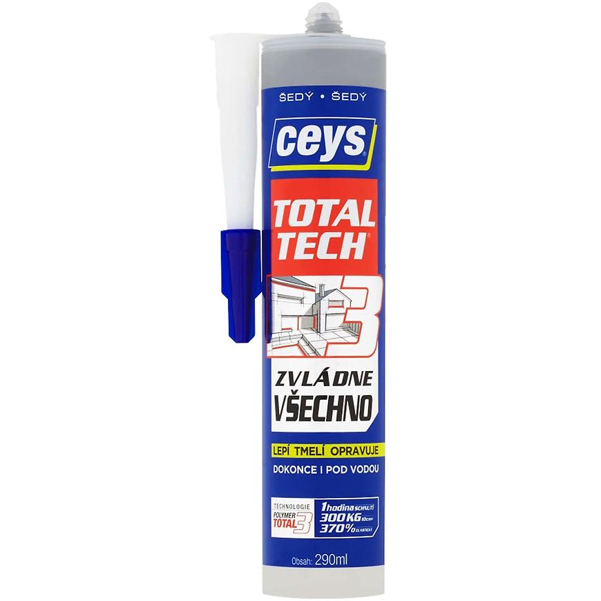 E-shop Ceys Total Tech Express Šedý 290ml