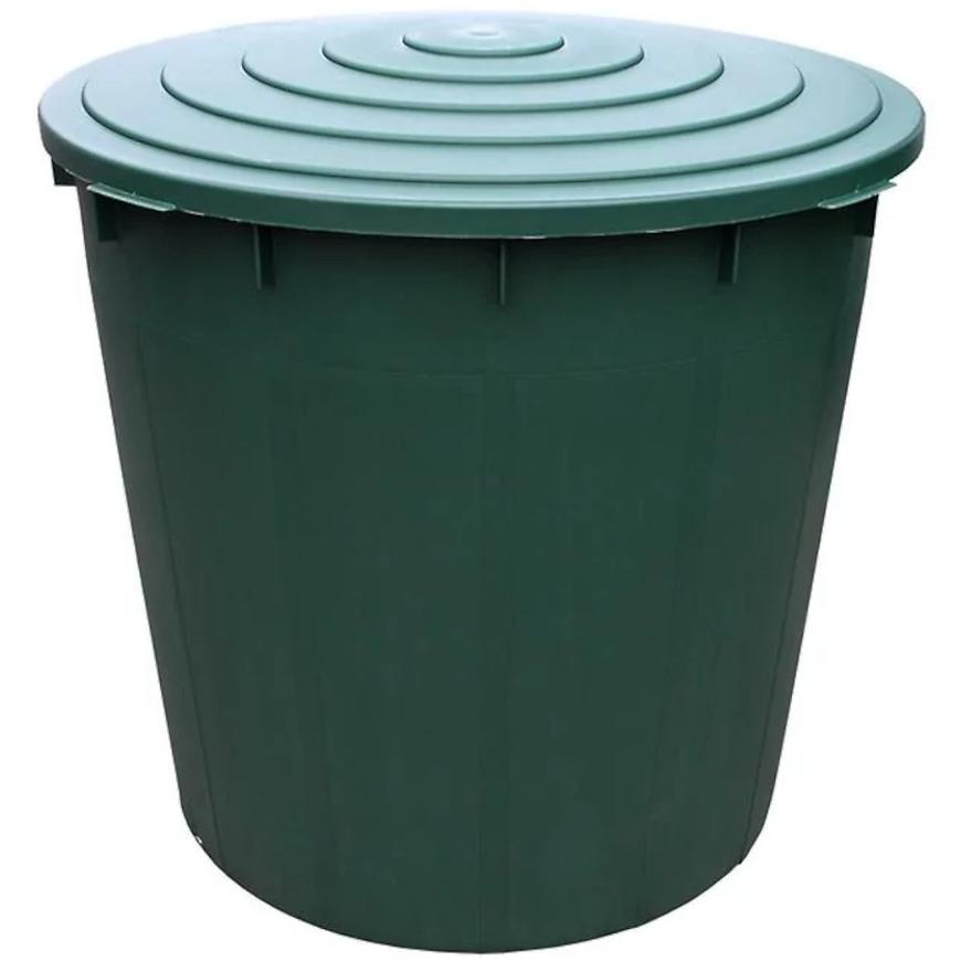 E-shop Barel s ventilom a vekom plastový zelený 500L
