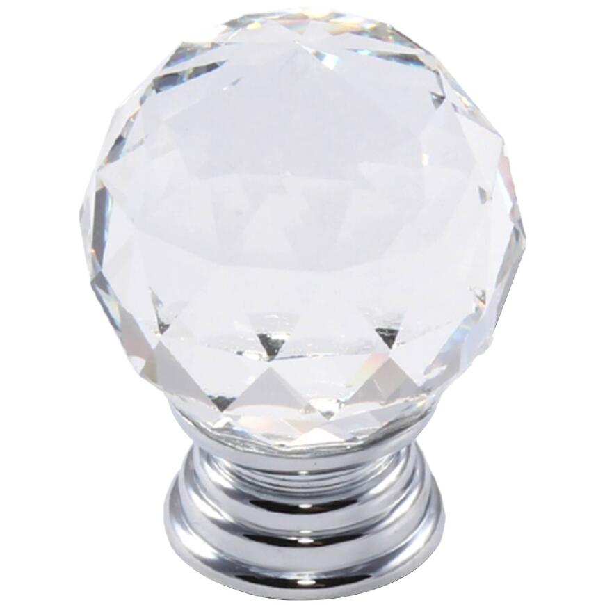 Úchytka gks003-30mm krištáľ