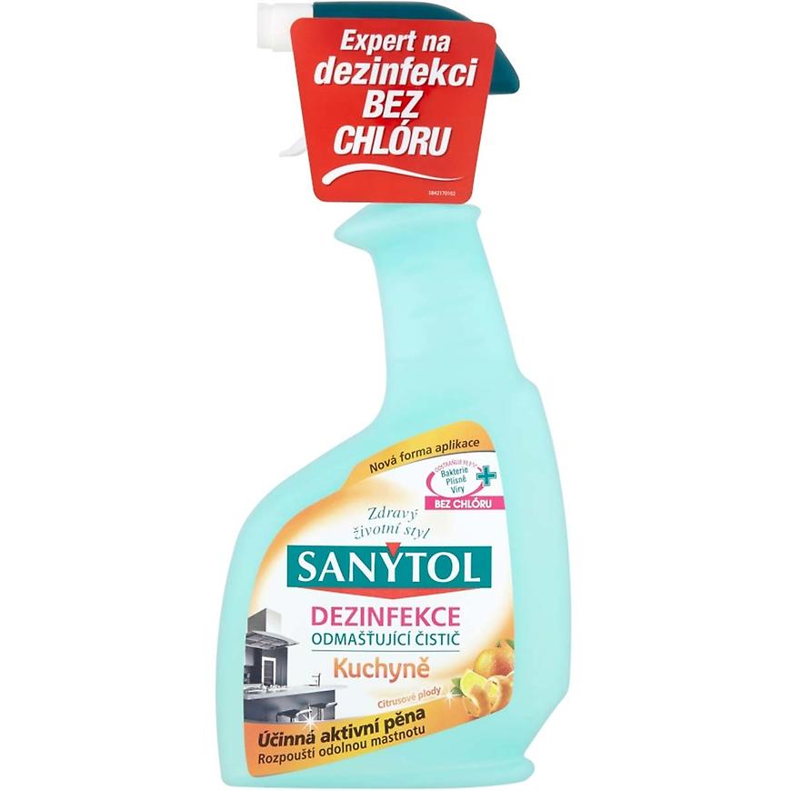 E-shop SANYTOL odmasťujúci čistiaci prostriedok kuchyňa 500ml