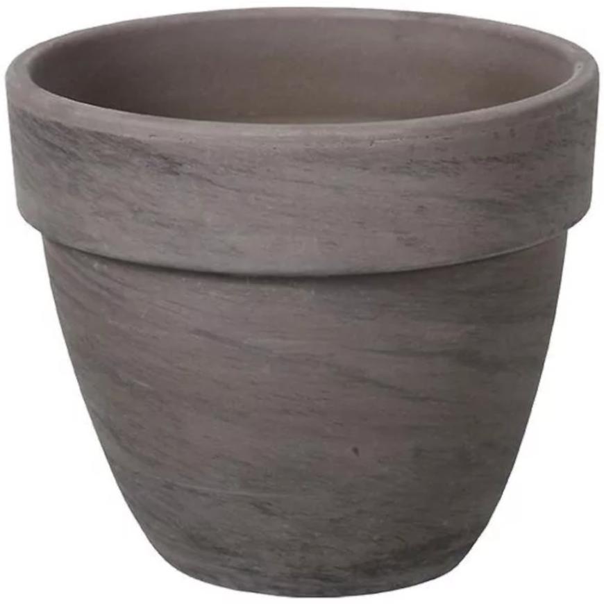 E-shop Kvetináč Levante keramický čadičový melír d26x22cm