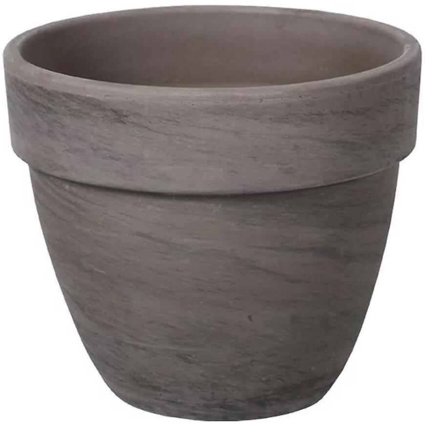 E-shop Kvetináč LEVANTE keramický čadičový melír d35x29cm