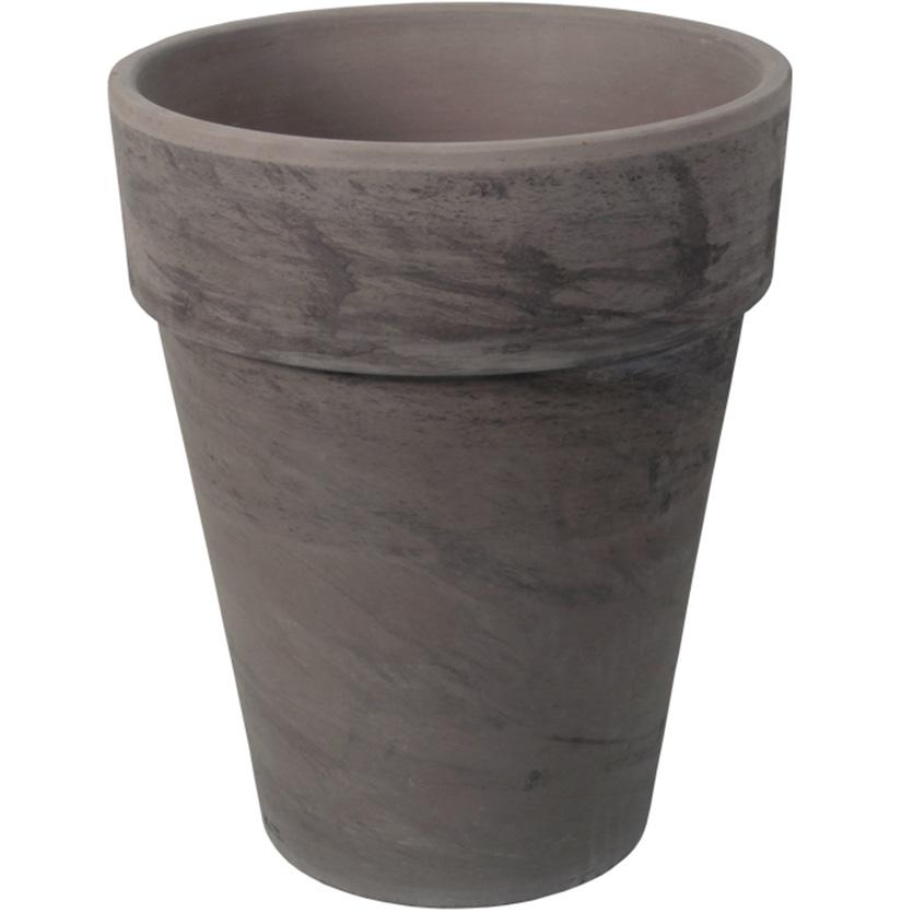 E-shop Kvetináč IRIS keramický čadičový melír d31x36cm