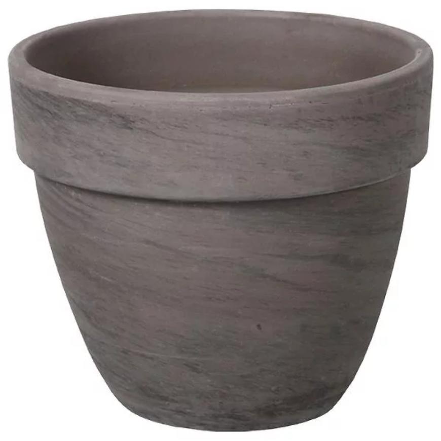 E-shop Kvetináč Levante keramický čadičový melír d21x18cm