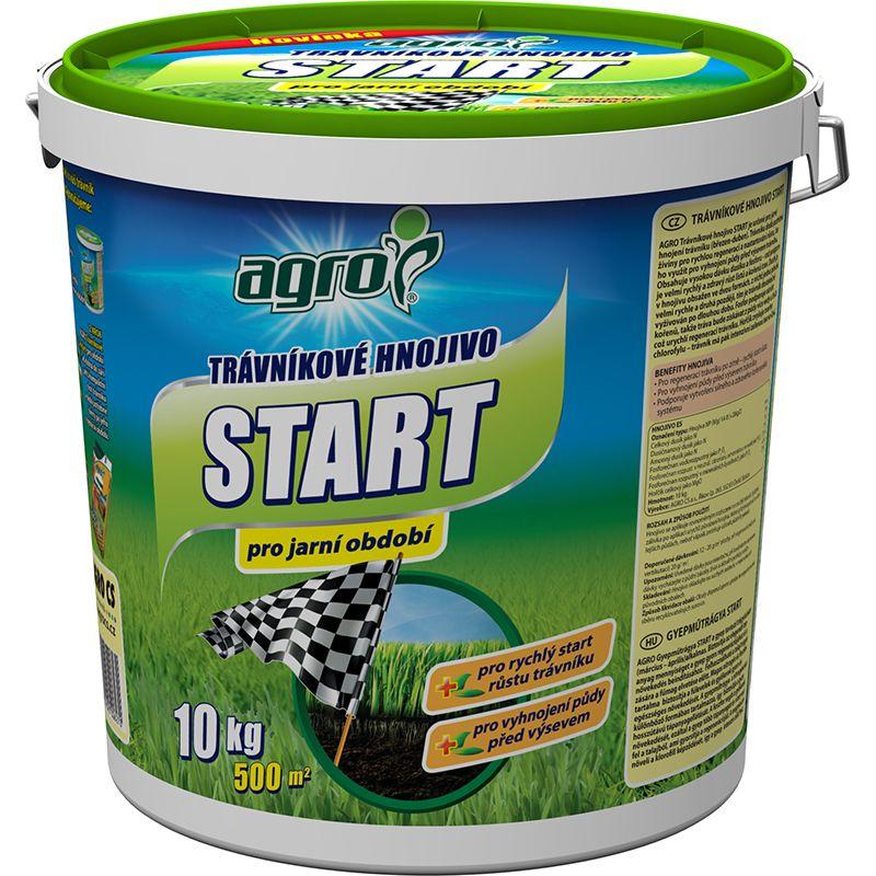 AGRO Trávnikové hnojivo START 10 kg vedro