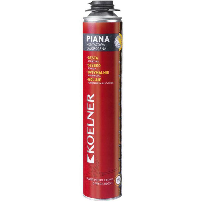 E-shop KOELNER Celoročná montážna pištoľová pena 750ml