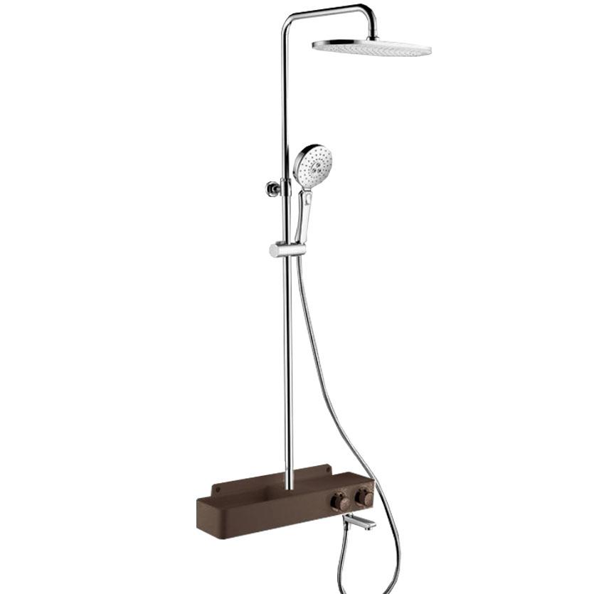 Neit sprchovo-vanovy system s funkcia dažďovej sprchy s mechanickou miešačom