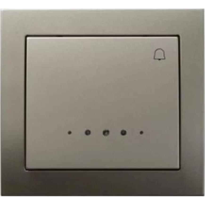 E-shop Vypínač ˝zvonček˝ s podsvietením ŁP-6WS/45