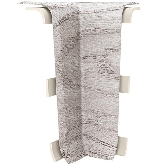 Rohová vnútorná spojka Esquero Duo 656 Jilm sivá 2 ks