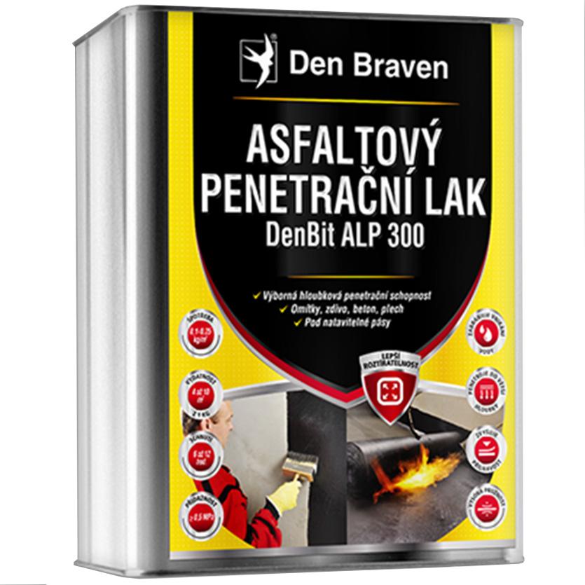 E-shop Den Braven Denbit Asfaltový Penetračný Lak Alp 300 9kg