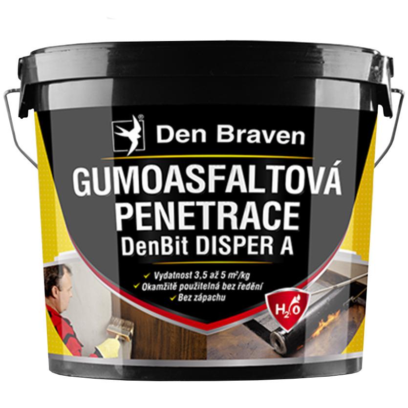 E-shop Den Braven Gumoasfaltová Penetrácia Denbit Disper A 10kg