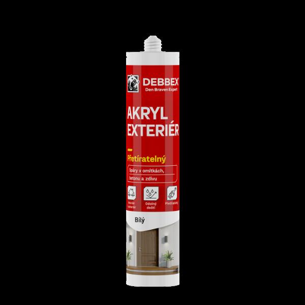 E-shop Den Braven Akryl Exteriér Biely 280ml