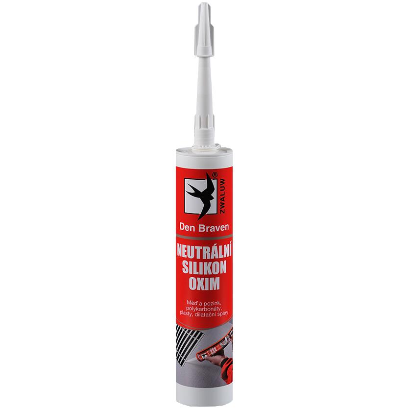 E-shop Den Braven Neutrálny silikón Oxim Transparent 280 ml