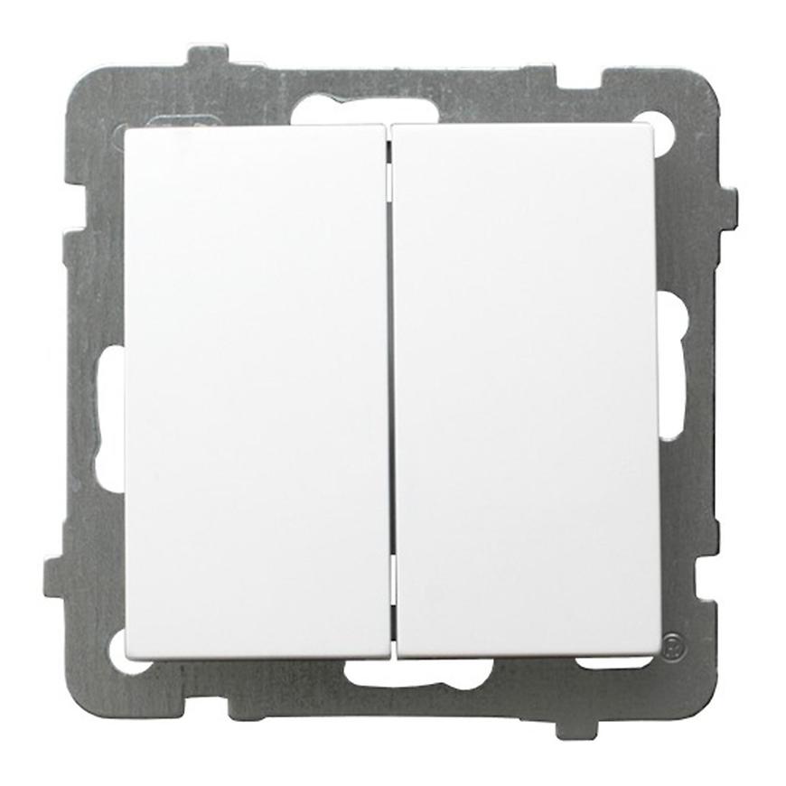 E-shop Vypínač biely 59SE ŁP-10G/m