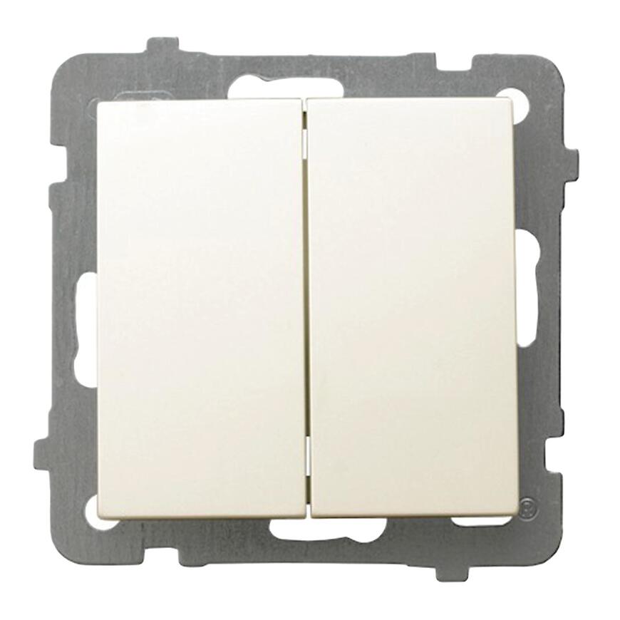 E-shop Vypínač ecru 59SE ŁP-10G/m