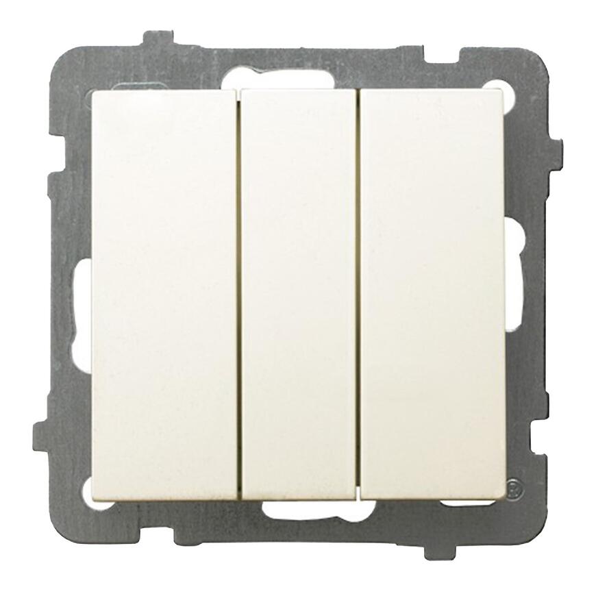 E-shop Vypínač ecru 59SE ŁP-13G/m
