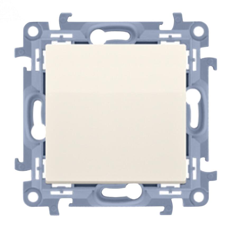 Jednopólový vypínač krémový CW1.01/41
