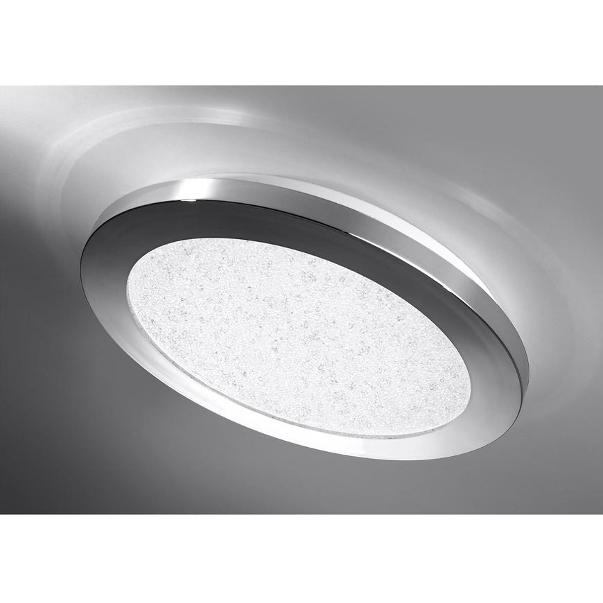 Stropné svietidlo LED Pixel 22,5 cm 12W IP44 chróm+Granila 3000k