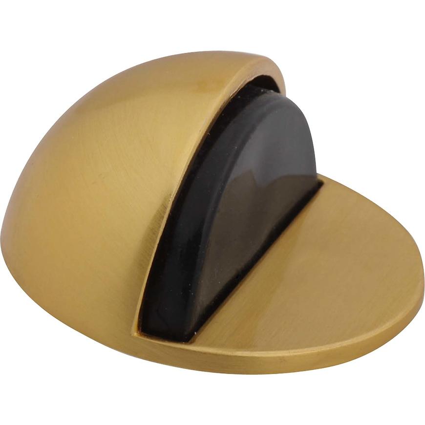 Guľový doraz dverí DB-001-S mosadz satina (samolepiaci)