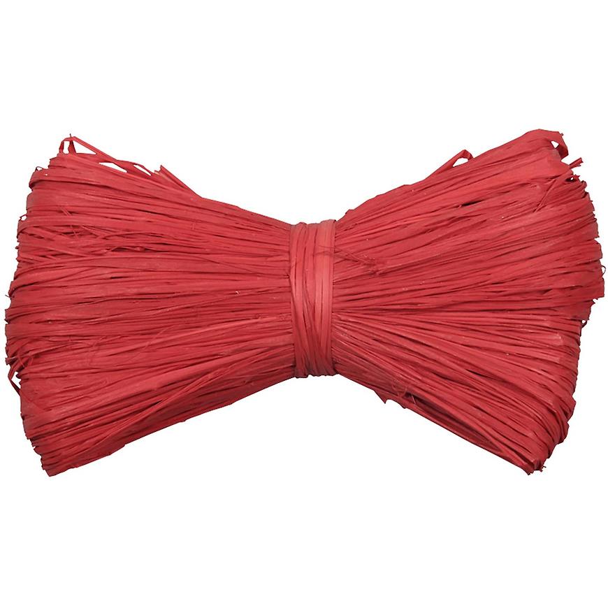 Lyko Raffia špagát červený 50g