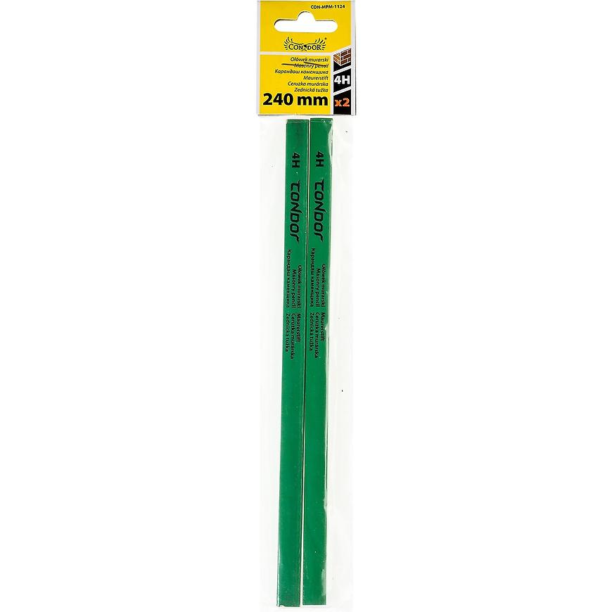 Ceruzka, murárska, 240 mm, 2 ks., Drel