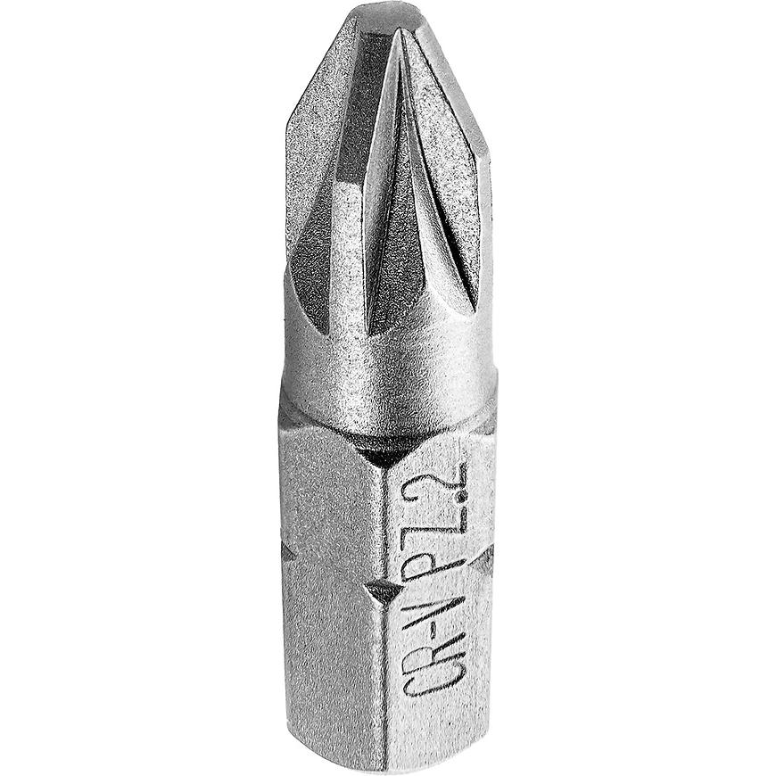 Krížový bit, PZ2 x 25 mm, 3 ks, Drel