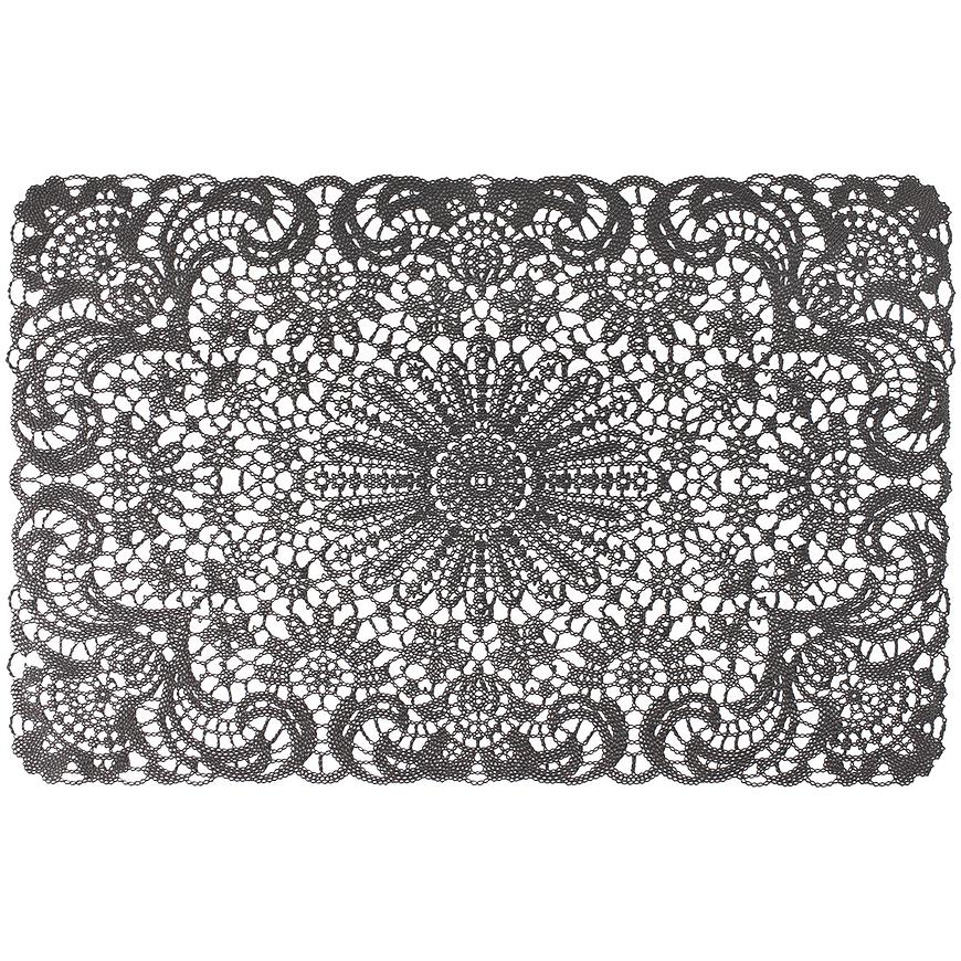 Podložka pod tanier Lace 45x30 cm sivá ar-mata-lace-szar
