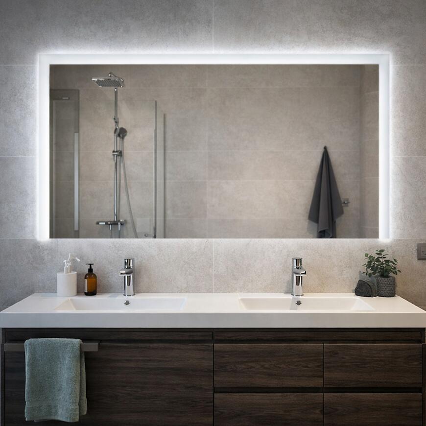 Zrkadlo LED 19 130x90