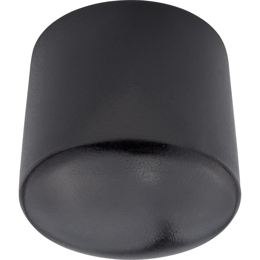 Okrúhla záslepka Ø 25 mm čierna (4 ks)