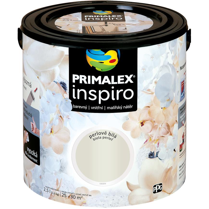 E-shop Primalex Inspiro Biela perleť 2,5l